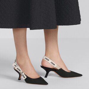 Dior J'Adior Slingback Pump on Black Size 40